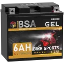 BSA YTZ7S Gel Motorradbatterie 6Ah 12V