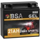 BSA 51913 Gel Motorradbatterie 21Ah 12V