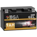 BSA YTZ10-S Gel Motorradbatterie 9Ah 12V