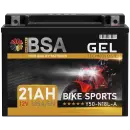 BSA Y50-N18L-A Gel Motorradbatterie 21Ah 12V