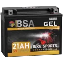 BSA Y50-N18L-A Gel Motorradbatterie 21Ah 12V