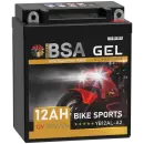BSA YB12AL-A2 Gel Motorradbatterie 14Ah 12V