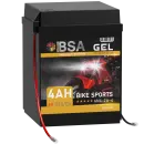 BSA 6N4-2A-4 Gel Motorradbatterie 4Ah 6V