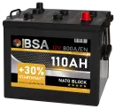 BSA Nato Block LKW Batterie 110Ah 12V