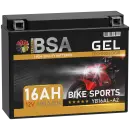 BSA YB16AL-A2 Gel Motorradbatterie 16Ah 12V