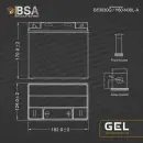 BSA Y60-N30L-A Gel Motoradbatterie 33Ah 12V