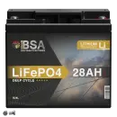 BSA LiFePO4 28Ah 12V Lithium Batterie