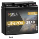 BSA LiFePO4 28Ah 12V Lithium Batterie