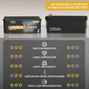 BSA LiFePO4 Batterie 200Ah 12V Lithium Batterie