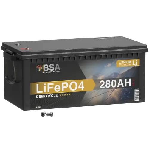 BSA LiFePO4 280Ah 12V  Lithium Batterie